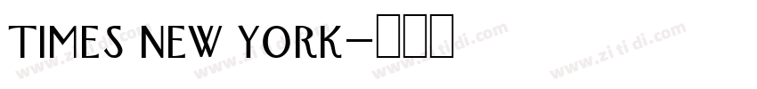 times new york字体转换